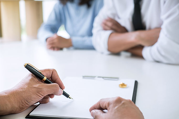 La procédure de divorce